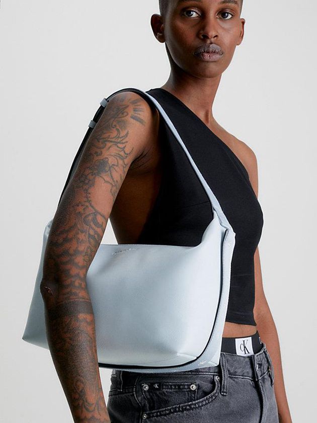 Blue Calvin Klein Recycled Shoulder Women Bags | RMYH-19852