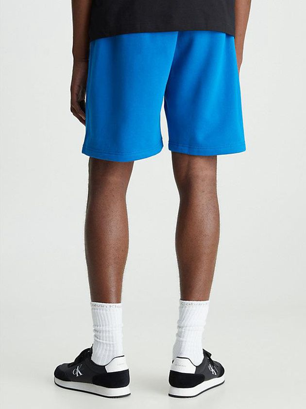 Blue Calvin Klein Relaxed Jogger Men Shorts | TAVR-80326