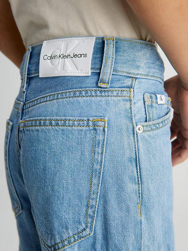 Blue Calvin Klein Relaxed Skater Boys's Jeans | GIUW-35976