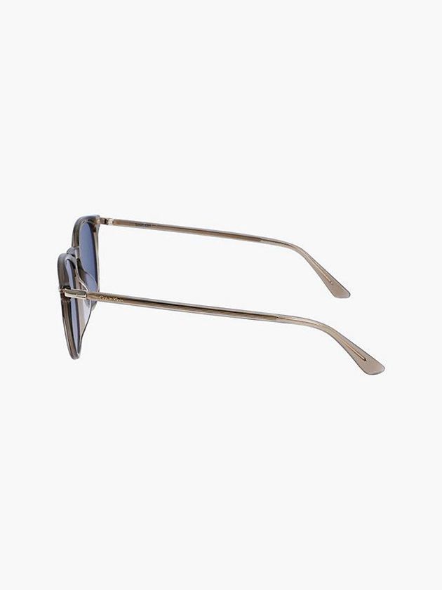Blue Calvin Klein Round Women Sunglasses | VYDP-23879