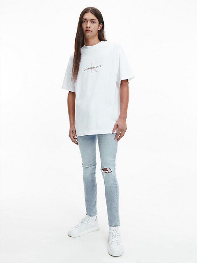 Blue Calvin Klein Skinny Men Jeans | AESL-28301