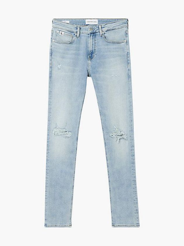Blue Calvin Klein Skinny Men Jeans | AESL-28301
