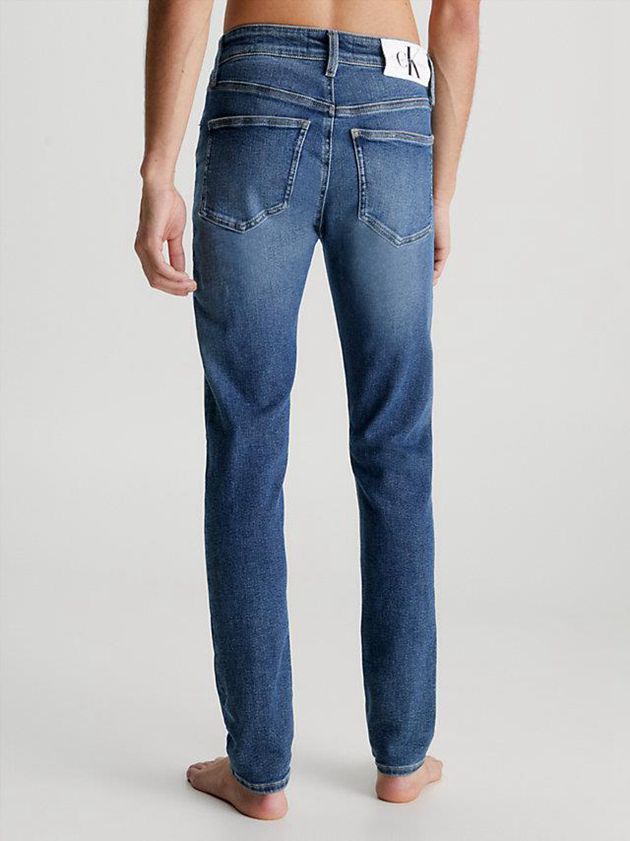Blue Calvin Klein Skinny Men Jeans | HBKG-62034