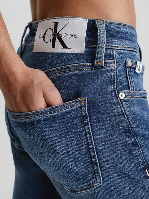 Blue Calvin Klein Skinny Men Jeans | HBKG-62034