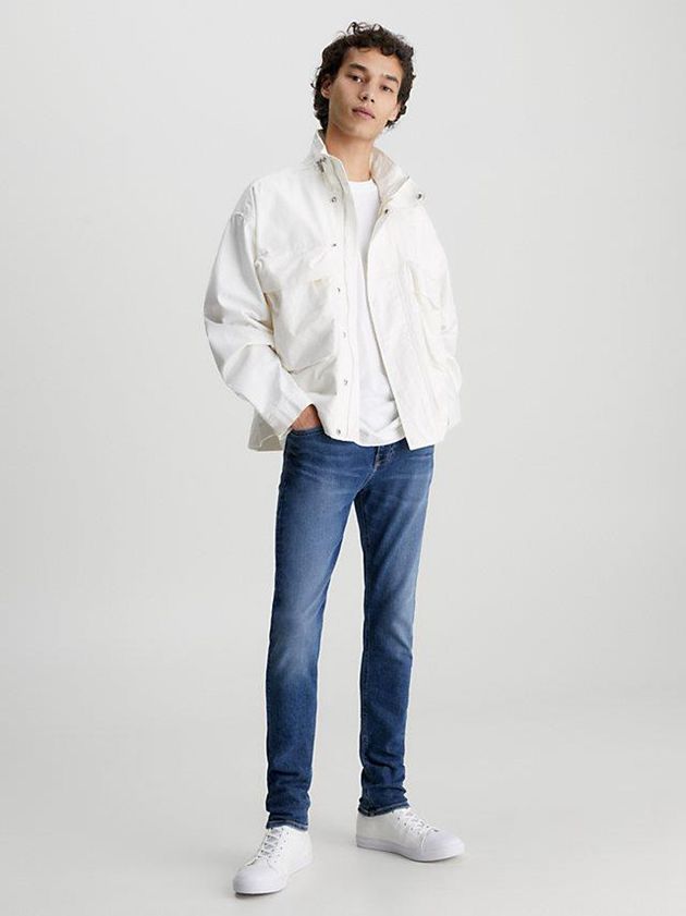 Blue Calvin Klein Skinny Men Jeans | HBKG-62034