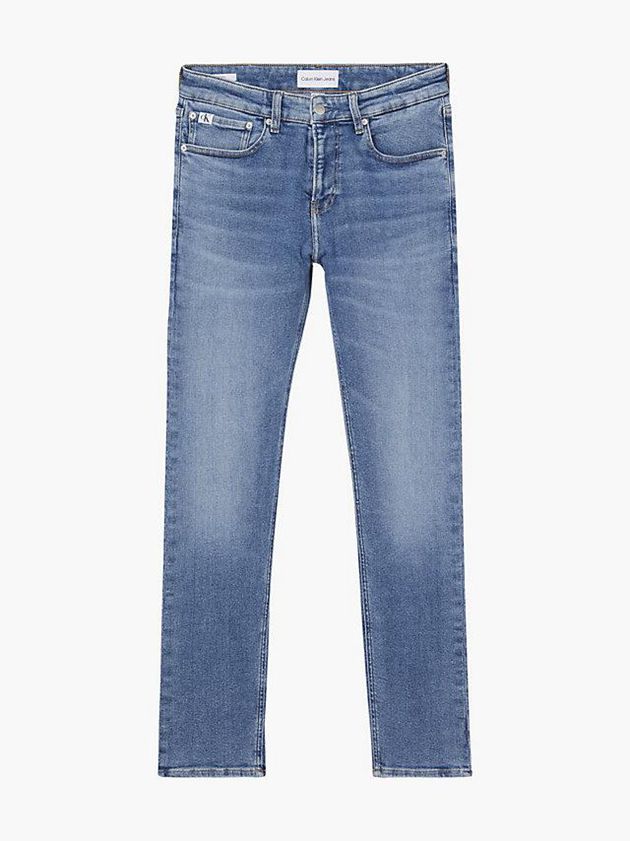 Blue Calvin Klein Skinny Men Jeans | IDYO-35067
