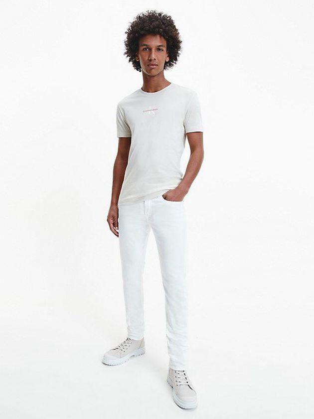 Blue Calvin Klein Skinny Men Jeans | IVBW-46253