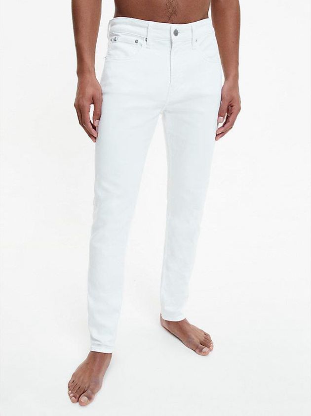 Blue Calvin Klein Skinny Men Jeans | IVBW-46253