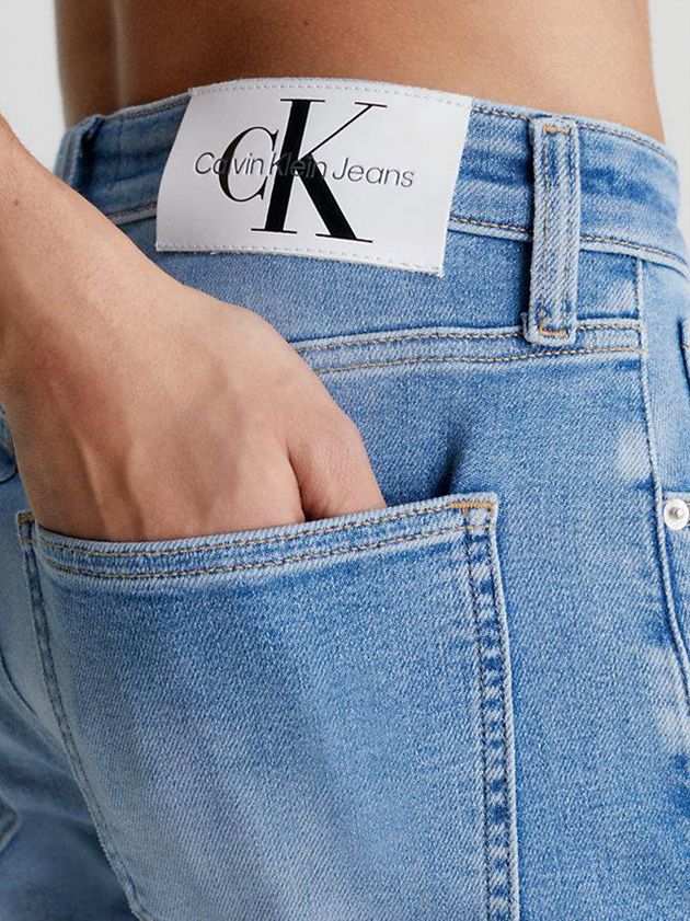 Blue Calvin Klein Skinny Men Jeans | UXQT-02648