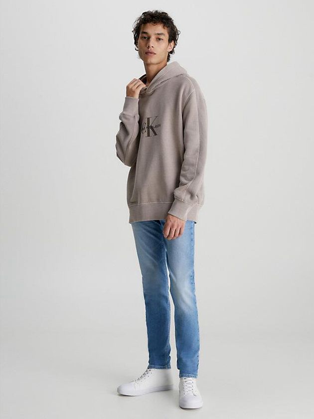 Blue Calvin Klein Skinny Men Jeans | UXQT-02648