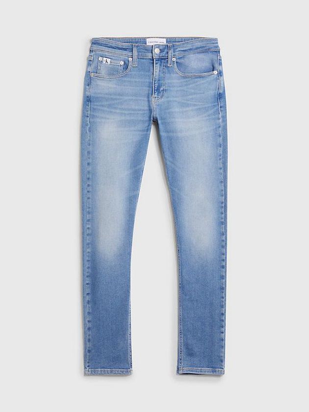 Blue Calvin Klein Skinny Men Jeans | UXQT-02648