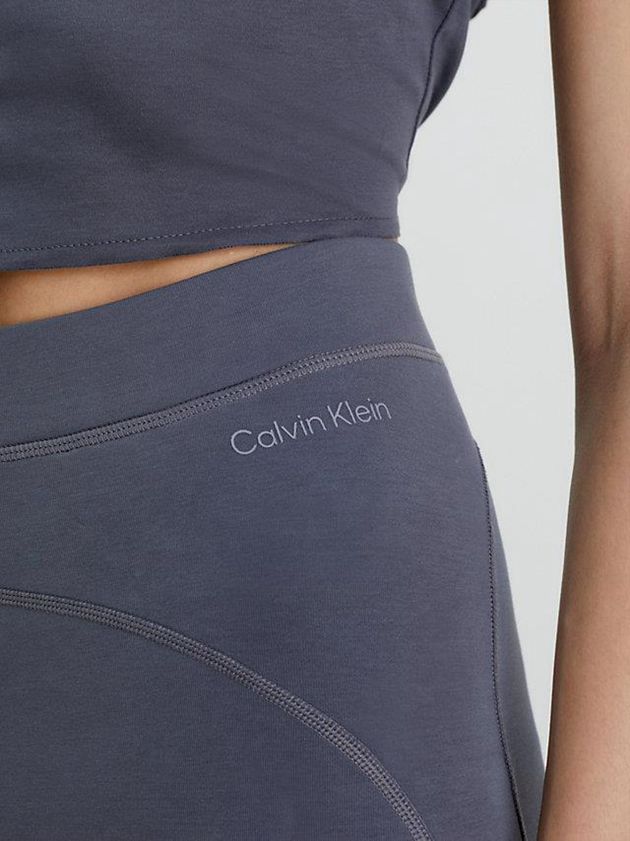 Blue Calvin Klein Skinny Scuba Women Leggings | ONVE-37948
