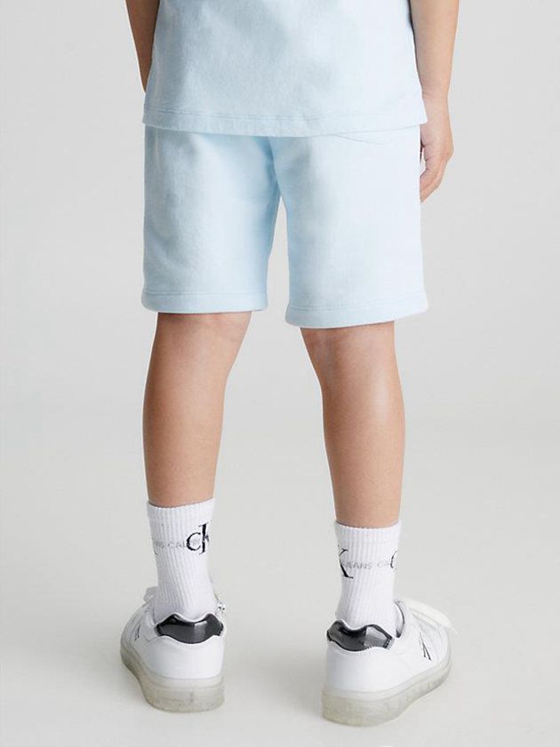 Blue Calvin Klein Slim Jogger Boys's Shorts | VQTC-16754