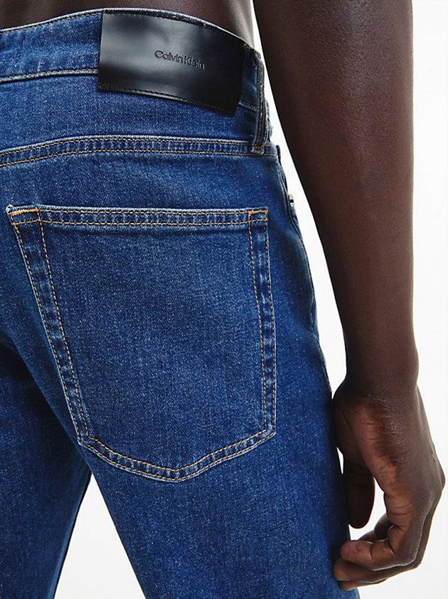 Blue Calvin Klein Slim Men Jeans | DQTC-52481