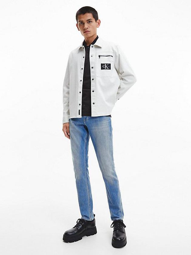 Blue Calvin Klein Slim Men Jeans | EIQY-93256