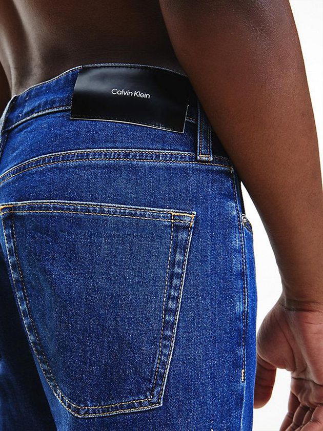 Blue Calvin Klein Slim Men Jeans | KJIW-97830