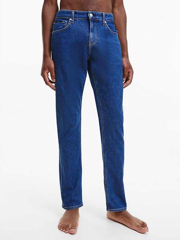 Blue Calvin Klein Slim Men Jeans | KJIW-97830