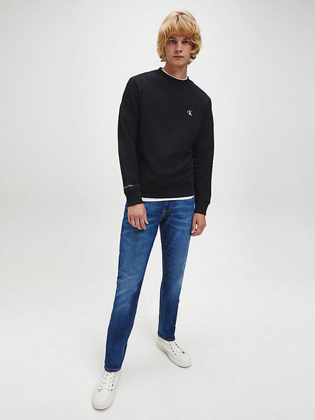 Blue Calvin Klein Slim Men Jeans | LXPG-64107