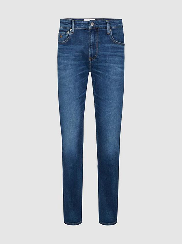 Blue Calvin Klein Slim Men Jeans | LXPG-64107