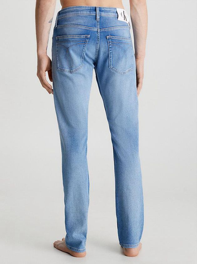 Blue Calvin Klein Slim Men Jeans | QFYT-75264