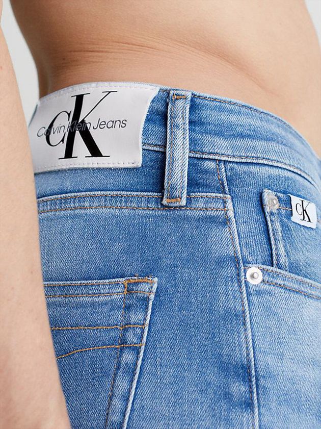 Blue Calvin Klein Slim Men Jeans | QFYT-75264