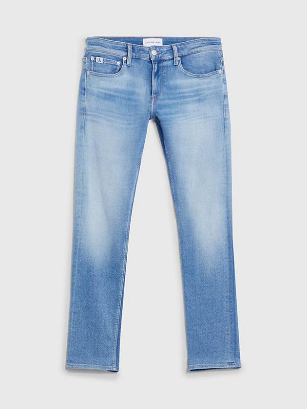 Blue Calvin Klein Slim Men Jeans | QFYT-75264