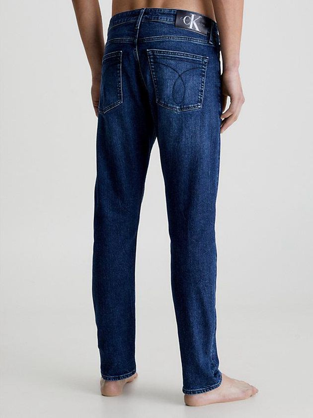 Blue Calvin Klein Slim Men Jeans | QLGW-34925
