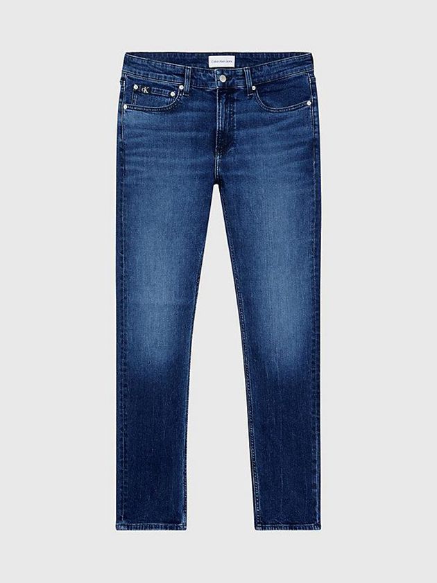 Blue Calvin Klein Slim Men Jeans | QLGW-34925