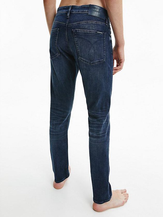 Blue Calvin Klein Slim Men Jeans | VELU-39618