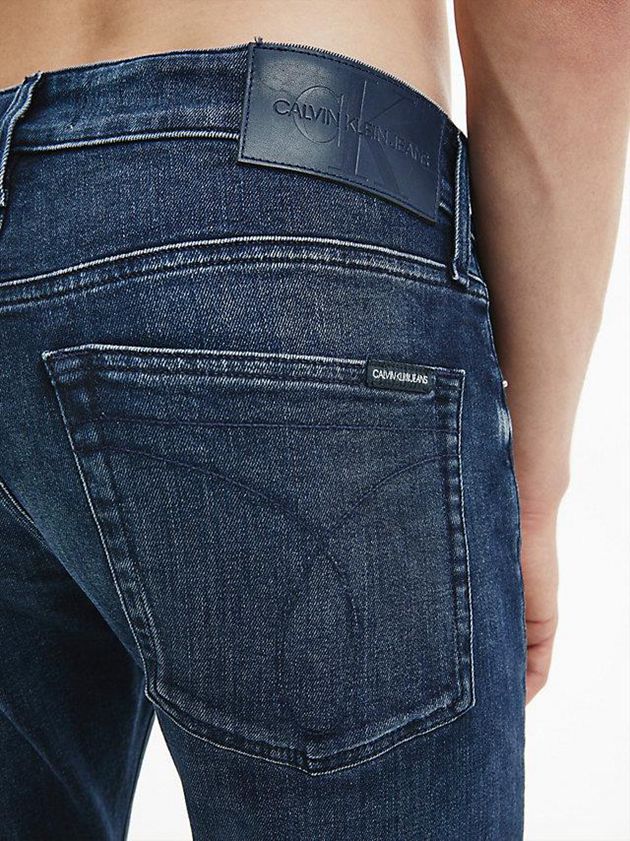 Blue Calvin Klein Slim Men Jeans | VELU-39618