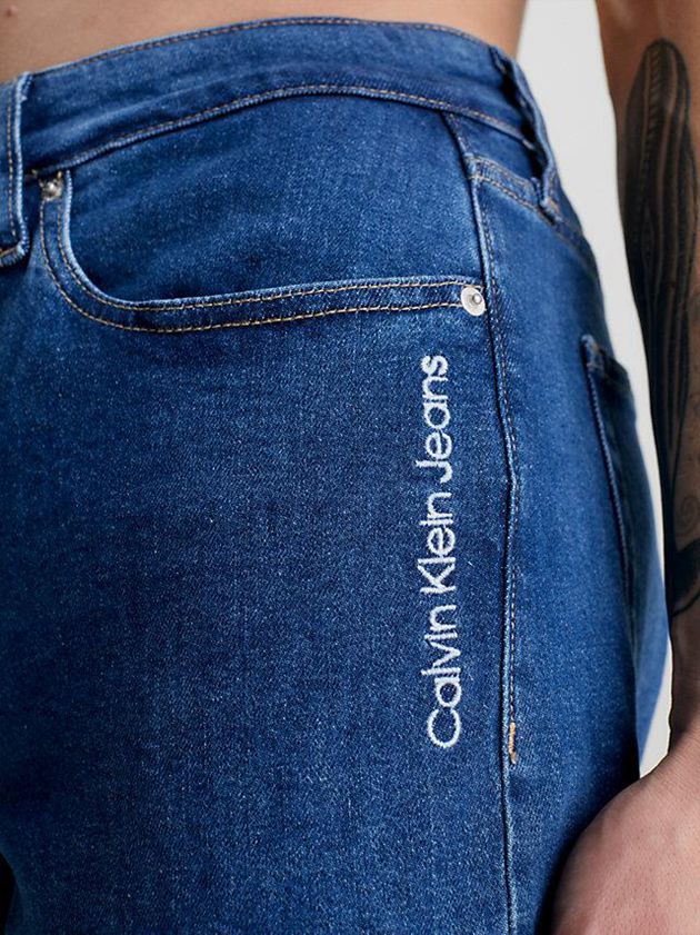 Blue Calvin Klein Slim Tapered Men Jeans | SNHW-48652