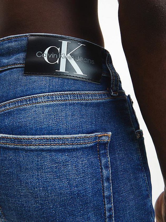 Blue Calvin Klein Slim Tapered Men Jeans | TMLR-10273