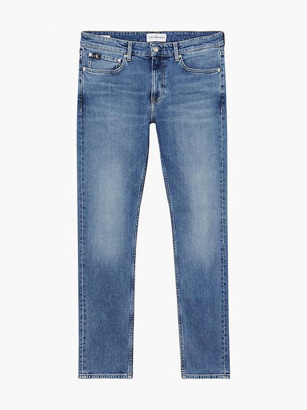 Blue Calvin Klein Slim Tapered Men Jeans | CKAJ-93605
