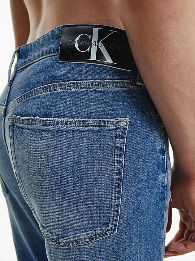 Blue Calvin Klein Slim Tapered Men Jeans | PFQT-03216