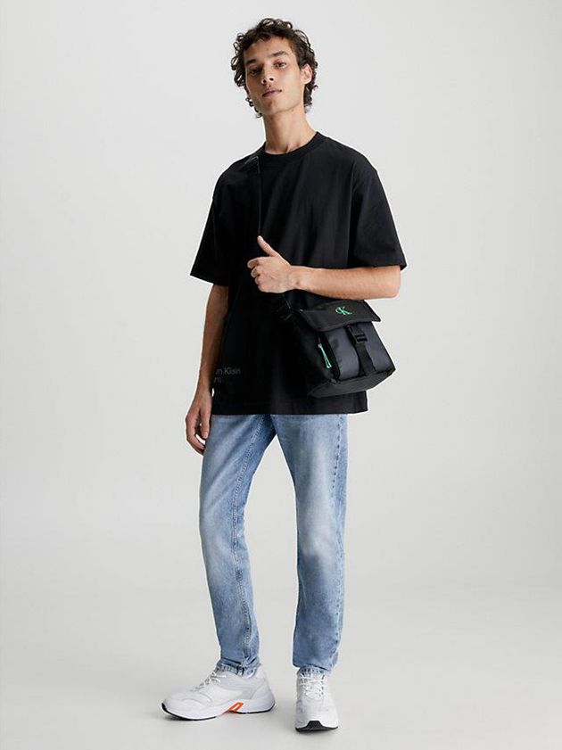 Blue Calvin Klein Slim Tapered Men Jeans | HEGN-05973
