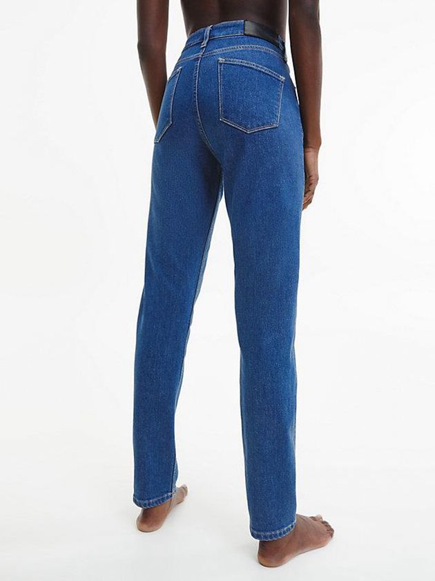 Blue Calvin Klein Slim Women Jeans | HKAQ-78640