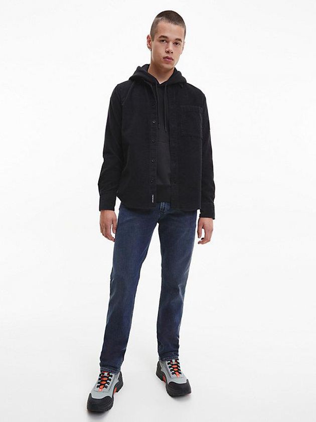Blue Calvin Klein Straight Men Jeans | EATW-14685
