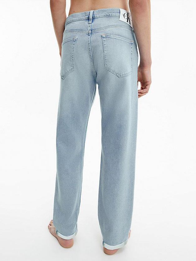 Blue Calvin Klein Straight Men Jeans | RHUW-38162