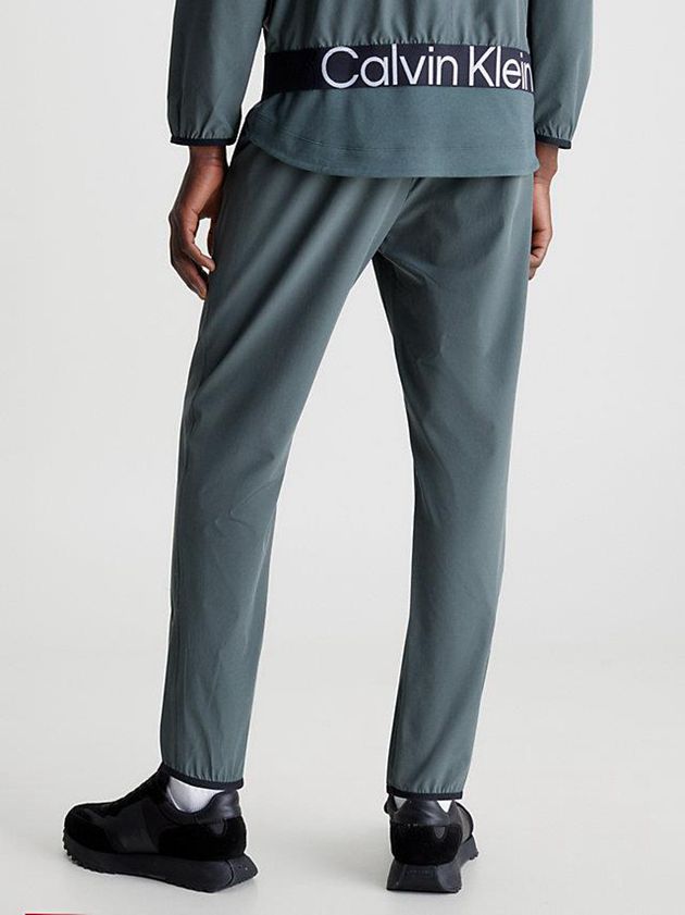 Blue Calvin Klein Stretch Men Joggers | XDWU-08963