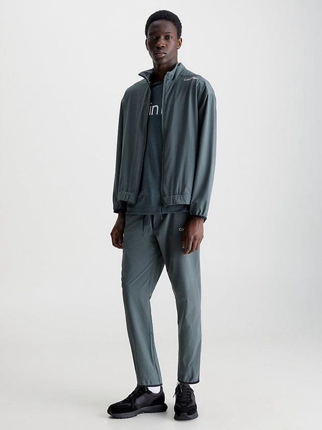 Blue Calvin Klein Stretch Men Joggers | XDWU-08963
