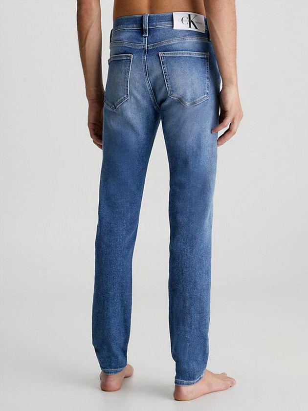 Blue Calvin Klein Super Skinny Men Jeans | PRJK-51708