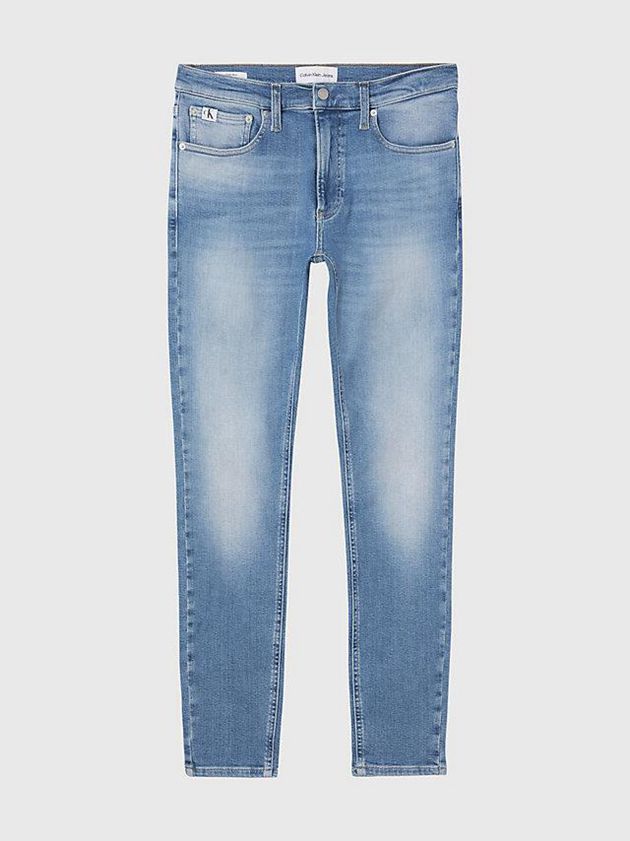 Blue Calvin Klein Super Skinny Men Jeans | KACW-62583