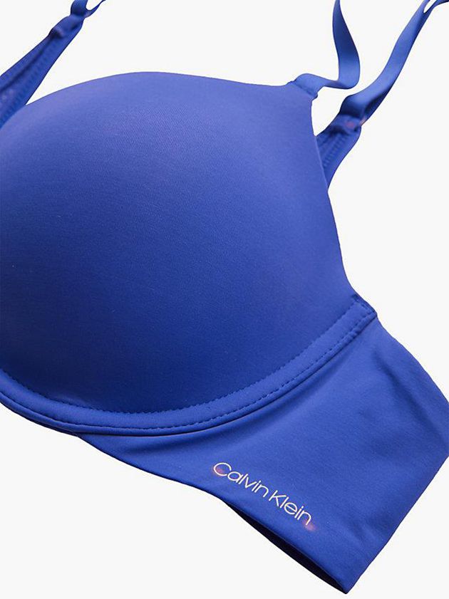 Blue Calvin Klein T-Shirt - Perfectly Fit Flex Women Bra | XUID-26890