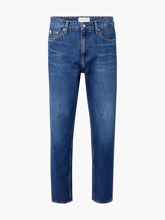 Blue Calvin Klein Tapered Men Jeans | FDXO-30216