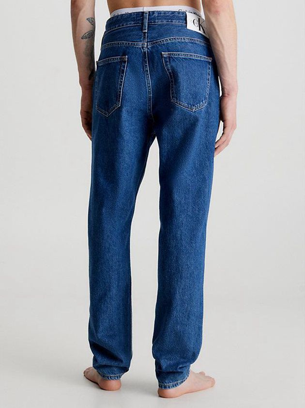 Blue Calvin Klein Tapered Men Jeans | NQLR-08794