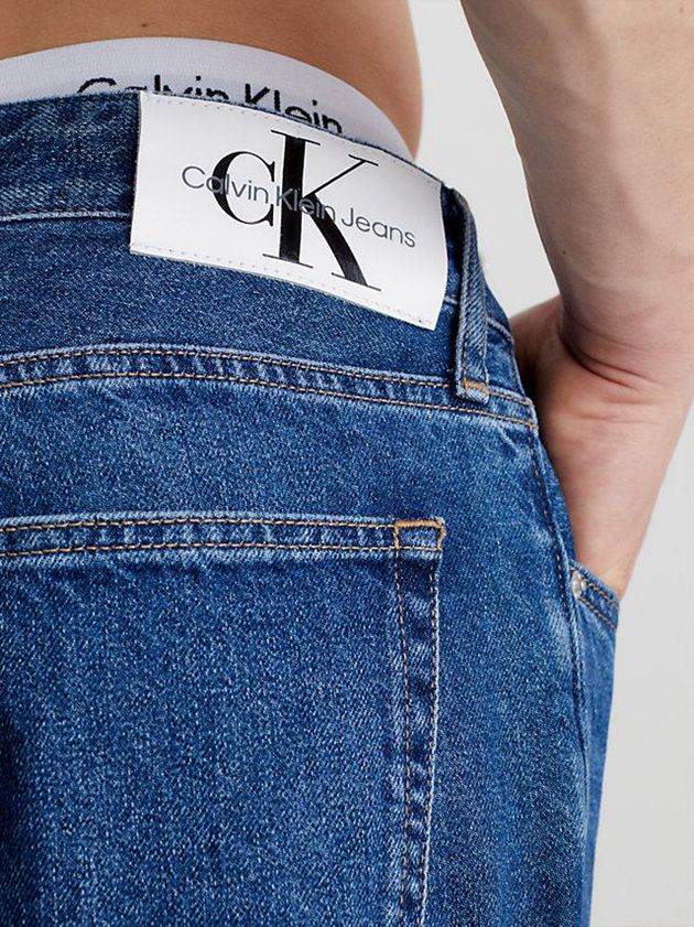 Blue Calvin Klein Tapered Men Jeans | NQLR-08794