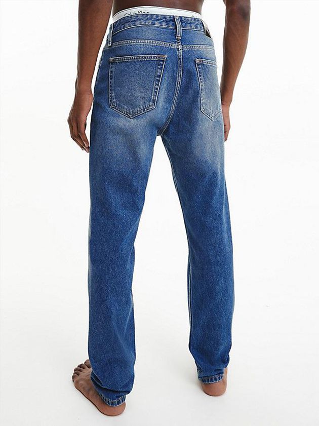 Blue Calvin Klein Tapered Men Jeans | YNCU-26841