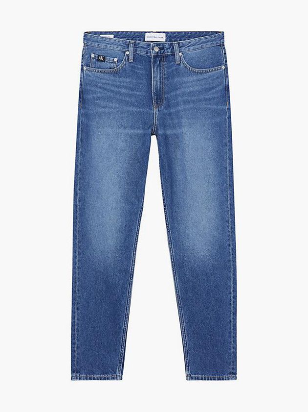 Blue Calvin Klein Tapered Men Jeans | YNCU-26841
