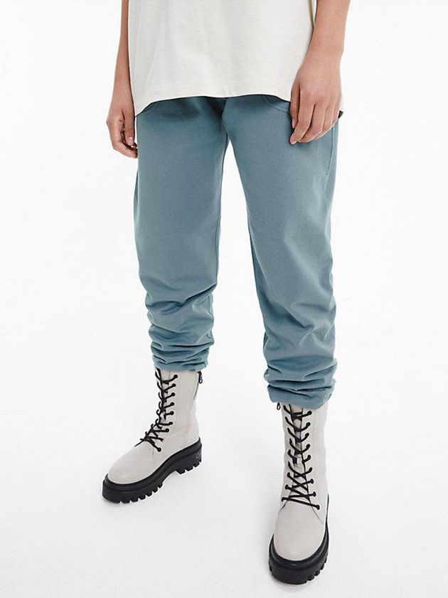 Blue Calvin Klein Unisex Relaxed - CK Standards Women Joggers | MEWV-07612