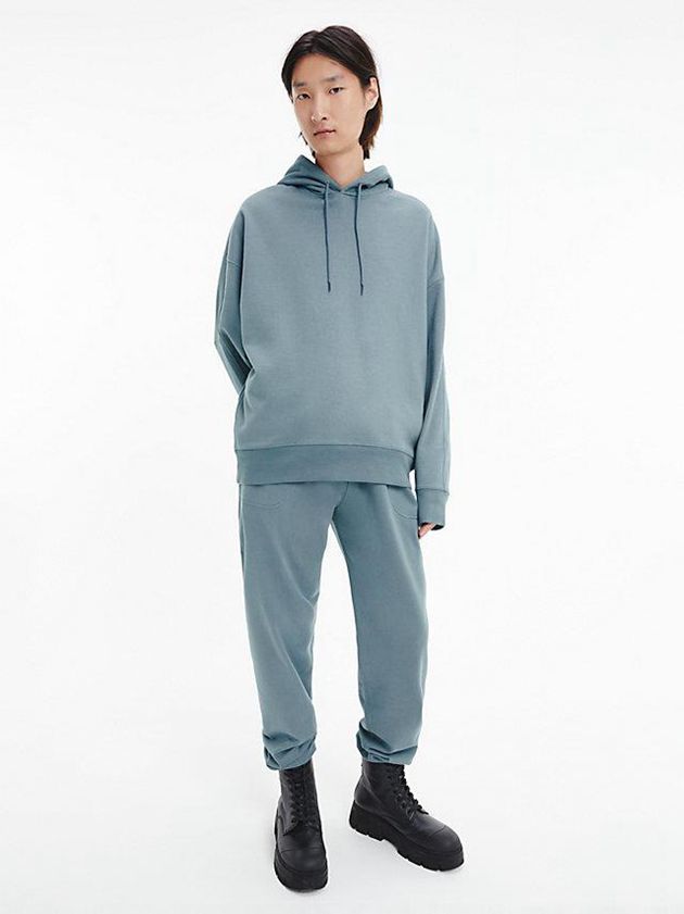 Blue Calvin Klein Unisex Relaxed - CK Standards Women Joggers | MEWV-07612